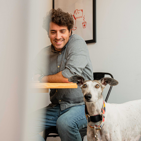 fotografía equipo Frend Coffee agencia Sabadell